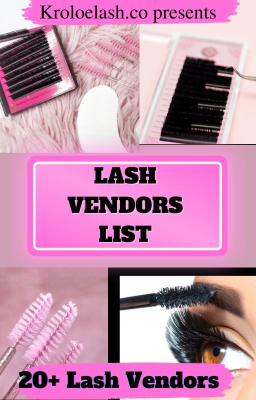 Lash Vendor List